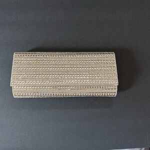 Aldo Elegant Gold Evening Clutch